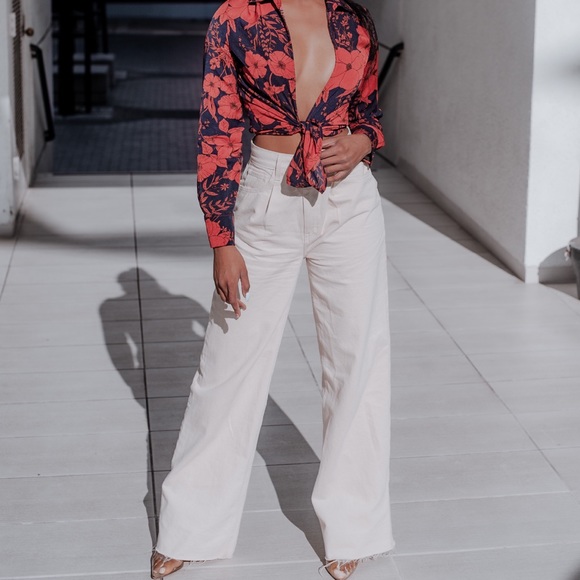 Wide leg pants - Picture 2 of 2